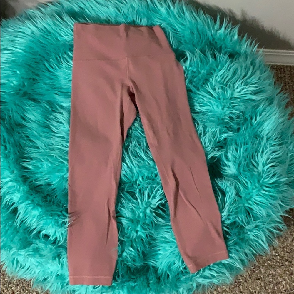 lululemon align crop leggings size 4